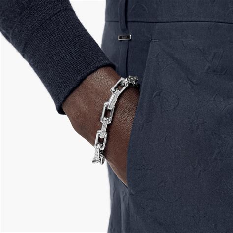 monogram chain bracelet lv|louis vuitton bracelet sizes.